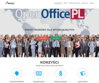 Openoffice.com.pl(OpenOffice Software) Screenshot