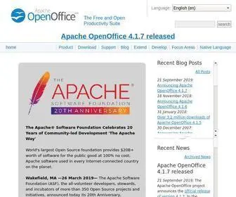 Openoffice.org(Apache OpenOffice) Screenshot