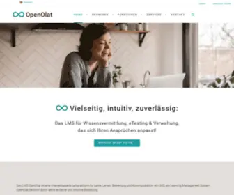 Openolat.com(Infinite learning) Screenshot