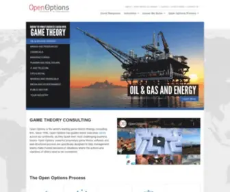 Openoptions.com(Strategy Consulting Company) Screenshot