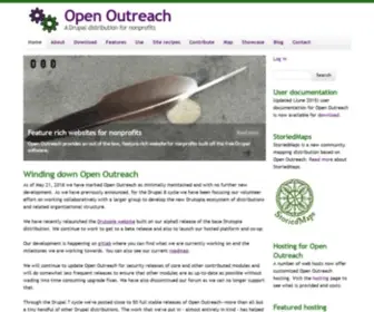 Openoutreach.org(Open Outreach) Screenshot