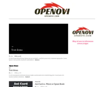 Openovi.com(Informatii necesare despre credite si imprumuturi bancare) Screenshot