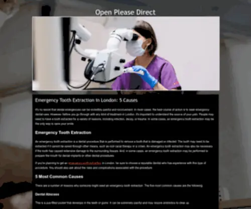 Openpleasedirect.com(Openpleasedirect) Screenshot