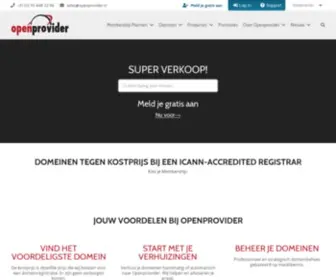 Openprovider.nl(Openprovider) Screenshot