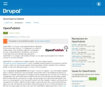 Openpublishapp.com(OpenPublish) Screenshot