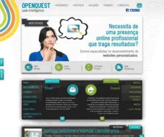 Openquest.pt(Programação e criação de web sites e lojas online) Screenshot