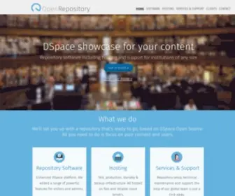 Openrepository.com(Open Repository) Screenshot