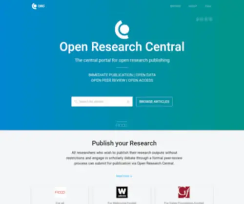 Openresearchcentral.org(Openresearchcentral) Screenshot