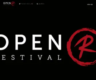 Openrfestival.de(Open R Festival) Screenshot