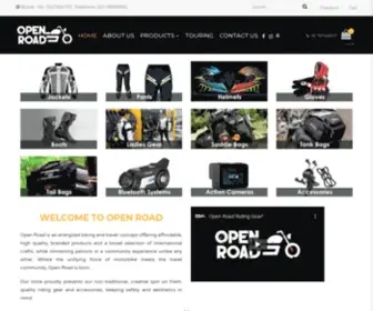 Openroad.in(Open Road Riding Gear) Screenshot