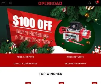 Openroad4WD.com(OPENROAD ELECTRIC WINCH) Screenshot