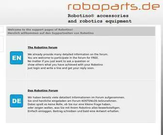 Openrobotino.org(Dies ist die offizielle Supportseite von Robotino / this is the official) Screenshot