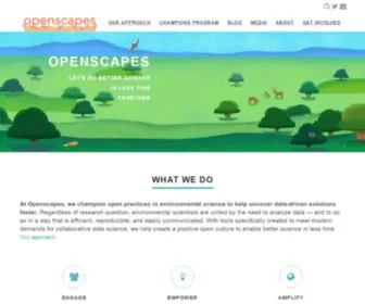 Openscapes.org(Openscapes) Screenshot