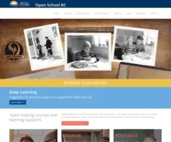 Openschool.bc.ca(Open School BC) Screenshot
