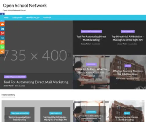 Openschoolnetwork.ca(Open School Network Forum) Screenshot