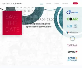 Opensciencefair.eu(Open Science FAIR) Screenshot