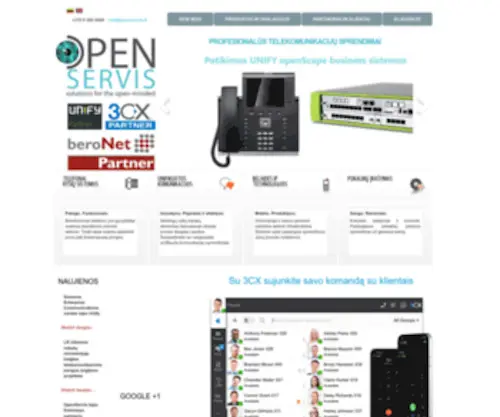 Openservis.lt(Openservis) Screenshot