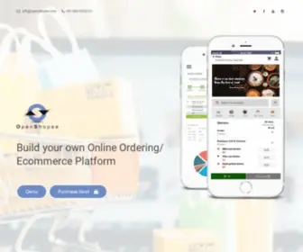 Openshopee.com(Build your own Online Ordering/ Ecommerce Platform) Screenshot