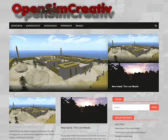 Opensimcreativ.de(OpenSimCreativ) Screenshot