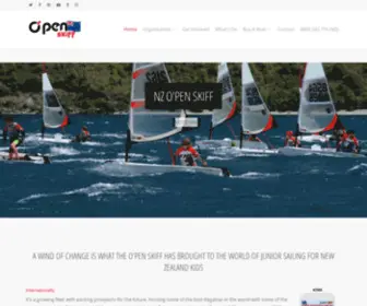 Openskiff.org.nz(Open Skiff Sailing NZ) Screenshot