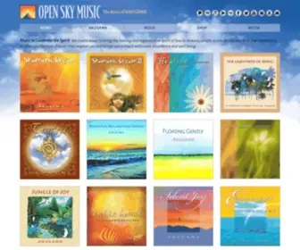 Openskymusic.com(Open Sky Music) Screenshot