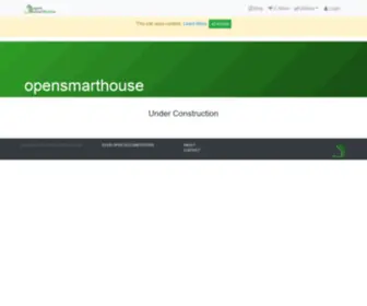 Opensmarthouse.org(Opensmarthouse) Screenshot