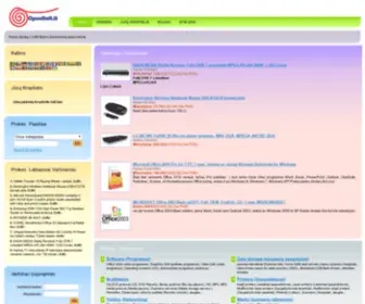 Opensoft.lt(OpenSoft eparduotuve/eshop) Screenshot