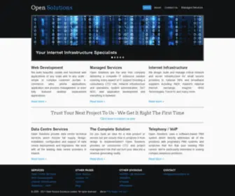 Opensolutions.ie(Open Solutions) Screenshot