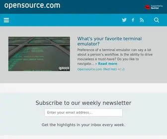 Opensource.com(Opensource) Screenshot