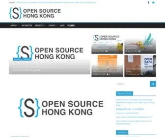 Opensource.hk(Open Source Hong Kong) Screenshot