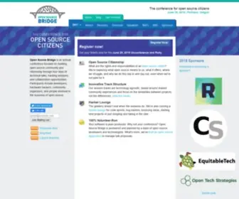 Opensourcebridge.org(Open Source Bridge) Screenshot