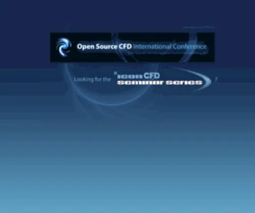 OpensourcecFD.com(Conference and Trainings on Open Source Computational Fluid Dynamics) Screenshot