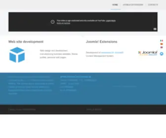 Opensourcesolutions.es(Extension development for Joomla) Screenshot