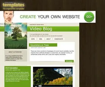 Opensourcetemplates.org(The BEST Designed Free Website Templates) Screenshot