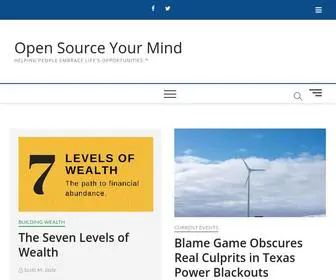 Opensourceyourmind.org(Helping people embrace life's opportunities) Screenshot