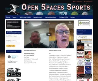 Openspacessports.com(Open spaces sports) Screenshot