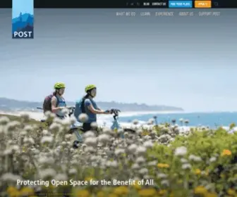 Openspacetrust.org(POST protects open space on the Peninsula and in the South Bay for the benefit of all) Screenshot