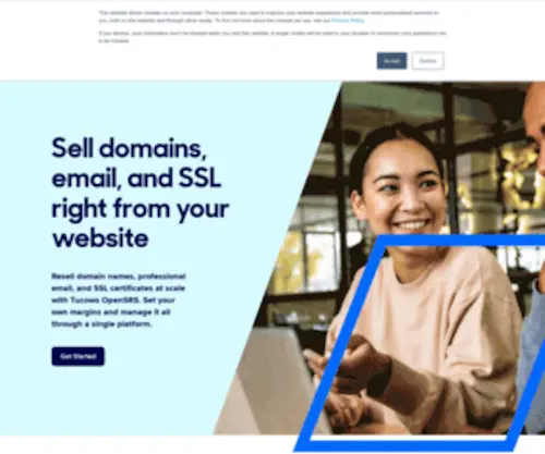 Opensrs.com(Leading Reseller Platform for Domains) Screenshot