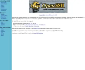 Openssh.com(Openssh) Screenshot