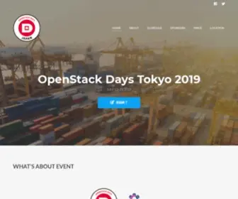 Openstackdays.com(OpenStack Days Tokyo 2014) Screenshot