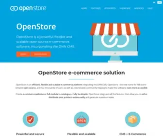 Openstore-Ecommerce.com(Open Store) Screenshot