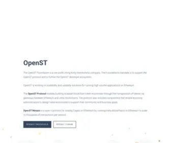 Openst.org(OST Platform) Screenshot