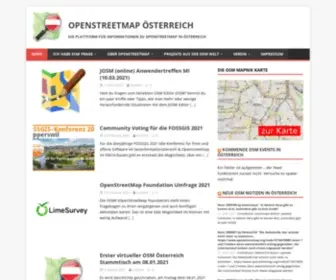 Openstreetmap.at(OpenStreetMap Österreich) Screenshot