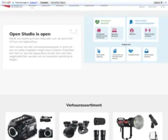Openstudio.nl(Filmacademie hbo niveau) Screenshot