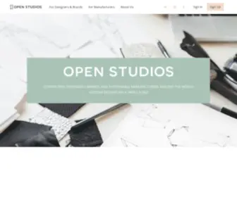 Openstudios.co(We Connect Designers) Screenshot