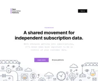 Opensubscriptionplatforms.com(Open Subscription Platforms Open Subscription Platforms) Screenshot