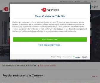 Opentable.ie(Restaurants and Restaurant Bookings) Screenshot