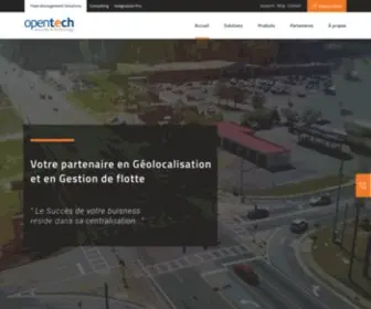 Opentech.ma(Solutions Télématiques et IoT dédiées aux professionnels) Screenshot