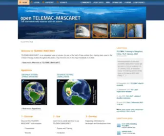 Opentelemac.com(The TELEMAC) Screenshot