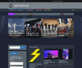 Opentesla.org(opentesla) Screenshot